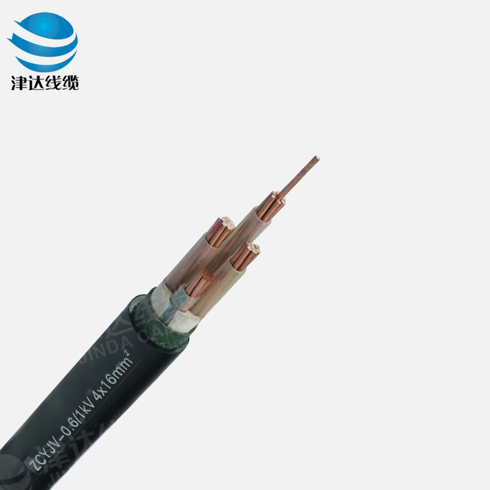 ZC-YJV 4*16銅芯交聯(lián)聚乙烯絕緣聚氯乙烯護(hù)套阻燃C類電力電纜